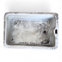 Collection of three sinks - one Belfast Sink plus two handwash sinks with two pedestals