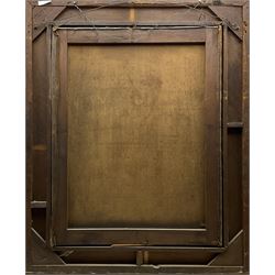 Thomas Joseph Banks (British 1828-1896): Sea Captain and his Wife - half length portraits, pair oils on canvas signed and one dated 1860, 90cm x 70cm (2) 
Notes: the ensign flying above the Captain's head appears to read Endaunted but may refer to the famous 'Undaunted' which was broken up in 1860