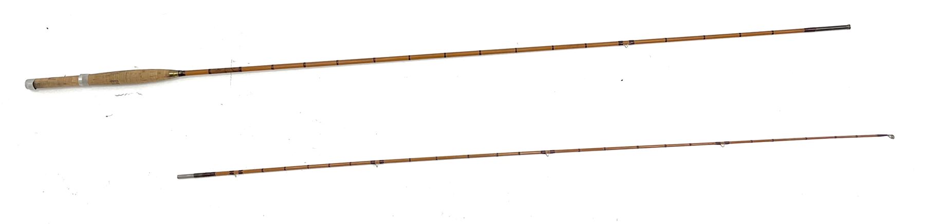 Hardy Bros Ltd Alnwick, 'The JJ Hardy Triumph' two piece palakona fly fishing rod