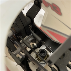 JR PROPO Ergo60 nitro model helicopter with accessories in wooden case 