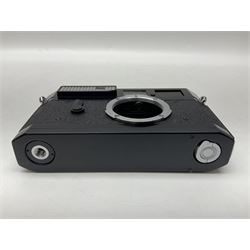 Canon 7 camera body, painted black, serial no. 869262