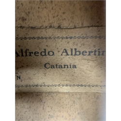 Alfredo Albertini Catania acoustic guitar in carrying case