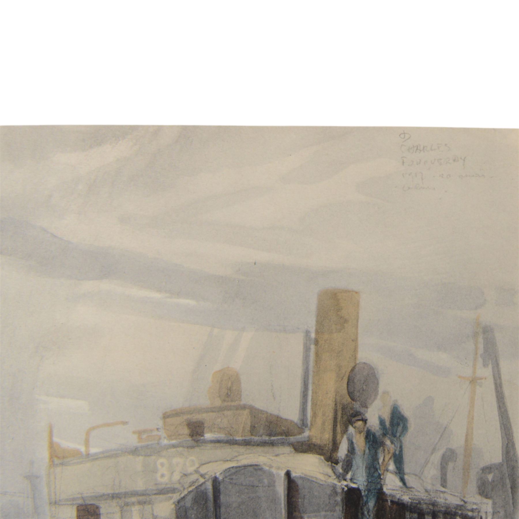 Charles Fouqueray; three limited edition prints from the Great War 1914-18, H29cm
