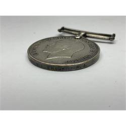 WWI J. Hudson & Co. Birmingham trench whistle dated 1916; WWI British War Medal awarded to 117363 Gnr. N.L. Wright R.A.; Services Rendered badge No.111643; RAF & RFC cap badges etc