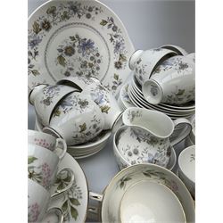 Teawares, comprising Ridgway Melisande pattern part service, Paragon par service, and Paragon teapot. 