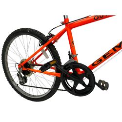 raleigh shopper style small wheel folding bicycle and boys mountain type bicycle - THIS LOT IS TO BE COLLECTED BY APPOINTMENT FROM DUGGLEBY STORAGE, GREAT HILL, EASTFIELD, SCARBOROUGH, YO11 3TX