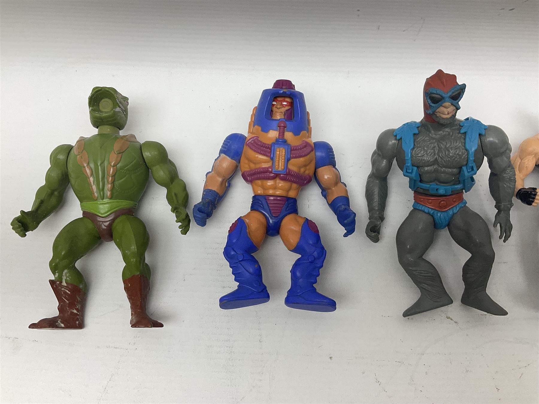 Collection of 80s-00s collectable figures from Lord of the Rings, Masters of the Universe, Thunderbirds etc