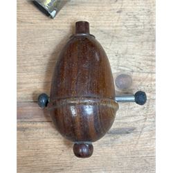 Group of antique and vintage electrical hardware, including a set of five brass and ceramic bulb holders, three early 20th century wall sconces, light switches etc.  - COLLECTION BY APPOINTMENT FROM: The White House, Thirsk Road, Easingwold, York, YO61 3NF - CALL 01723 507111 TO ARRANGE