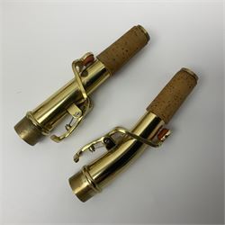 Odyssey Premier straight soprano saxophone l56.5cm; in fitted carrying case with accessories