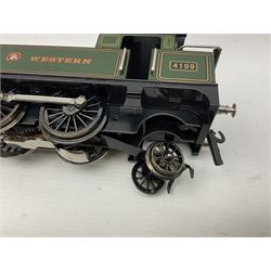 Darstaed '0' gauge - Great Western 2-6-2 tank locomotive No.4199; boxed with original packaging and instructions.
