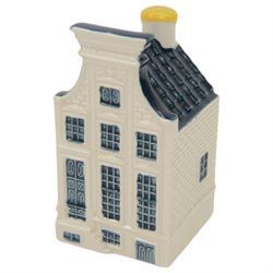 Eighteen KLM Miniatures, each blue Delft house form miniature produced exclusively for KLM Airlines by Bols Amsterdam, most with contents  