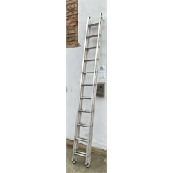 Abru Starmaster DIY two section ladders, closed 313cm, open 556cm