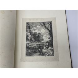 Birket Foster's Pictures of English Landscape, India Proof Limited Edition no 388/1000, with engravings by Brothers Dalziel, pub George Routledge and Sons, London 1881