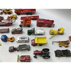 Quantity of die-cast model vehicles, to include Dinky, Matchbox, Corgi etc