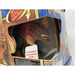 Star wars - Attack of the Clones - Jango Fett Slave 1; Obi-Wan Kenobi's Jedi Starfighter; Reek Arena Battle Beast; Acklay Arena Battle Beast; two x Anakin Skywalker Speeder; and Zam Wesell Speeder; all in sealed boxes (7)