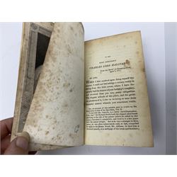 THE TATLER, London, C. Whittingham and John Sharpe, 1804, 4 volumes; engraved portrait frontispieces, engraved title pages and plates; uniformly bound in half leather with marbled boards