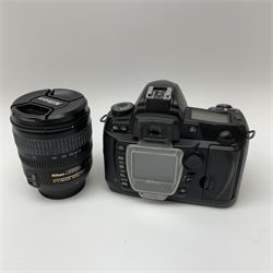 Nikon D70 Kit with AF-S Zoom Nikkor 18-70mm f/3.5~4.5G lens, original accessories, instruction manuals, warranty and box