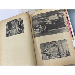 Pair of Zenith 8x40 Field binoculars together with Agfa camera with Silette lens, both in cases, and quantity of commemorative newspaper ephemera to include The Illustrated London News Record of the Glorious Reign of Queen Victoria