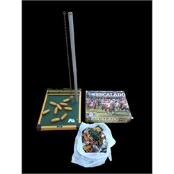 Kay of London table top skittles game, c