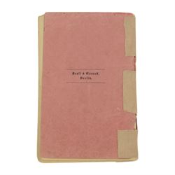 WWI German Artillery I.D book for Gustav Franzs Lowenstein, who as also awarded the EKII 2nd Class in 1916