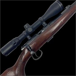  FIRE-ARMS CERTIFICATE REQUIRED - BRNO CZ Model 2 .22 long bolt-action sporting rifle, the 63.5cm(25