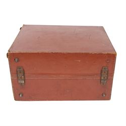 Aldis projector and a collection of local interest slides, formerly belonging to Captain Denis Cooper the Entertainments Manager Whitby for 21 years, contained within a leather carry case 