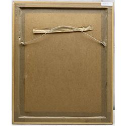 Arnold Henry Mason (British 1885-1963): Portrait Study of a 50's Woman, pencil sketch signed indistinctly dedicated and dated 1954, 35cm x 25cm