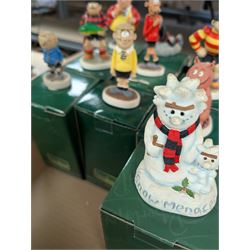 Ten Robert Harrod The Beano Dandy Collection figures including Rasher, Bully Beef, Spotty and Plug