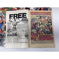 The Uncanny X-Men Marvel comics (1978-1982), including No. 112, British price variant newsstand edition, and Nos 136, 140, 150, 151, 156, 157, 160, 161 and 162, mixed cents and pence prices (10)