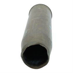 Large brass artillery shell, H64cm