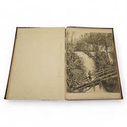 Sir William Gore Ouseley (British 1797-1866): 'Views in South America, from original drawings made in Brazil the River Plate, the Parana, &c', folio containing twenty six (26) tinted lithograph plates with lithographed titled and plan, dedication to Prince Albert with list of plates on verso, pub. London: Thomas McLean 1852, bound in oxblood leather and brown cloth
