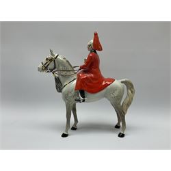 A Beswick model of Lifeguard on grey horse, model no 1624, H25cm. 