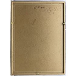 Kane Cunningham (British 1961-): 'Troutsdale Valley Woods', watercolour signed and dated '06, titled verso 105cm x 75cm