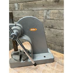 Arbor cast iron bench press - THIS LOT IS TO BE COLLECTED BY APPOINTMENT FROM DUGGLEBY STORAGE, GREAT HILL, EASTFIELD, SCARBOROUGH, YO11 3TX