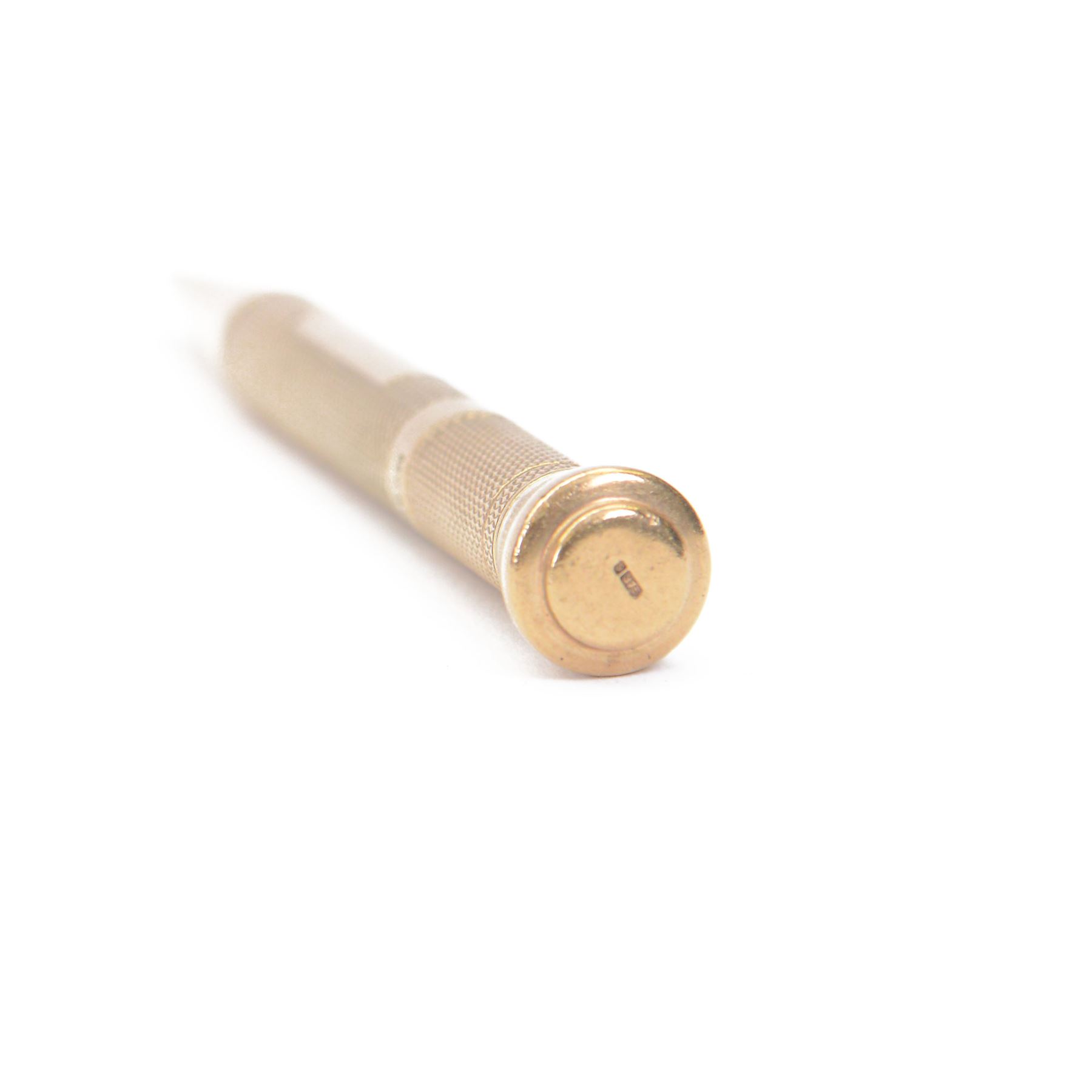 9ct gold Mordan Everpoint propelling pencil
