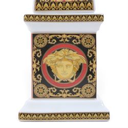 Rosenthal for Versace Medusa obelisk, H38cm