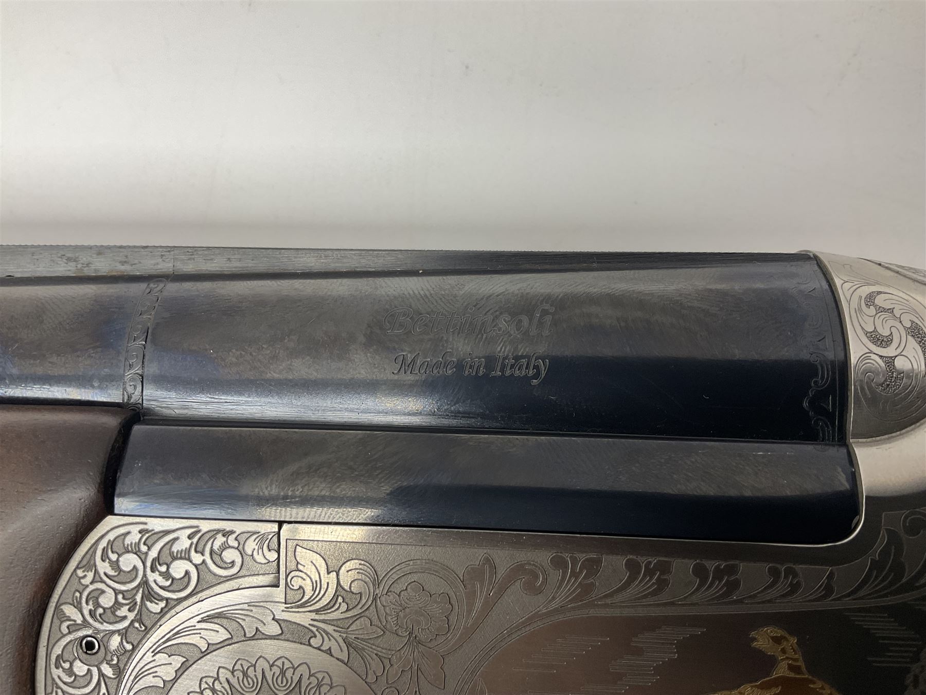 SHOTGUN CERTIFICATE REQUIRED: Italian Bettinsoli Diamond 12-bore by 3