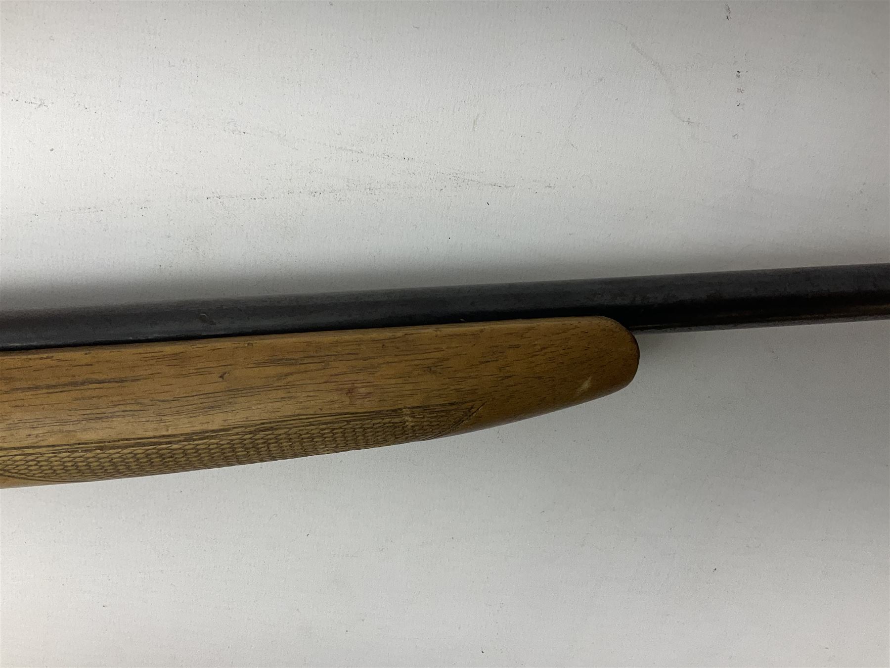 Italian Boehler Blitz .410 folding single barrel shotgun, walnut stock with 70cm barrel, chequered grip and fore-end with cross action safety, No.1779, L112cm overall SHOTGUN CERTIFICATE REQUIRED