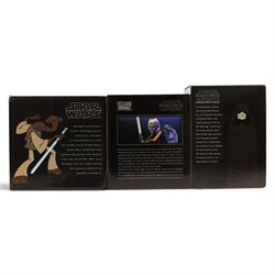 Three limited edition Gentle Giant Star Wars Animated Maquettes, comprising Emperor Palpatine, Clone Wars Roron Corobb and Clone Wars Ahsoka Tano with Rotta, all boxed 