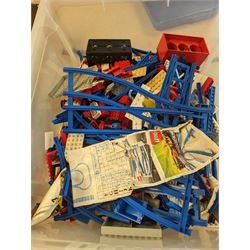 Tonka Mighty Claw Crane, together with another Tonka Loader, and a collection of loose lego