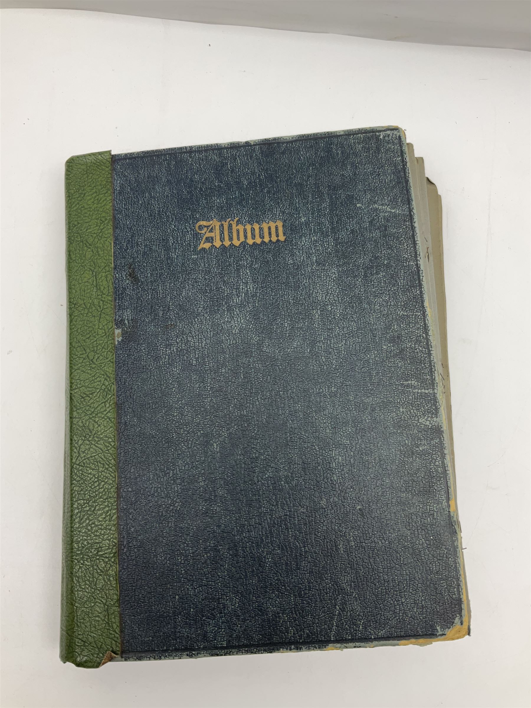Local history - menus from the Pavilion Hotel, Scarborough, housed in two albums, 1930s and later 
