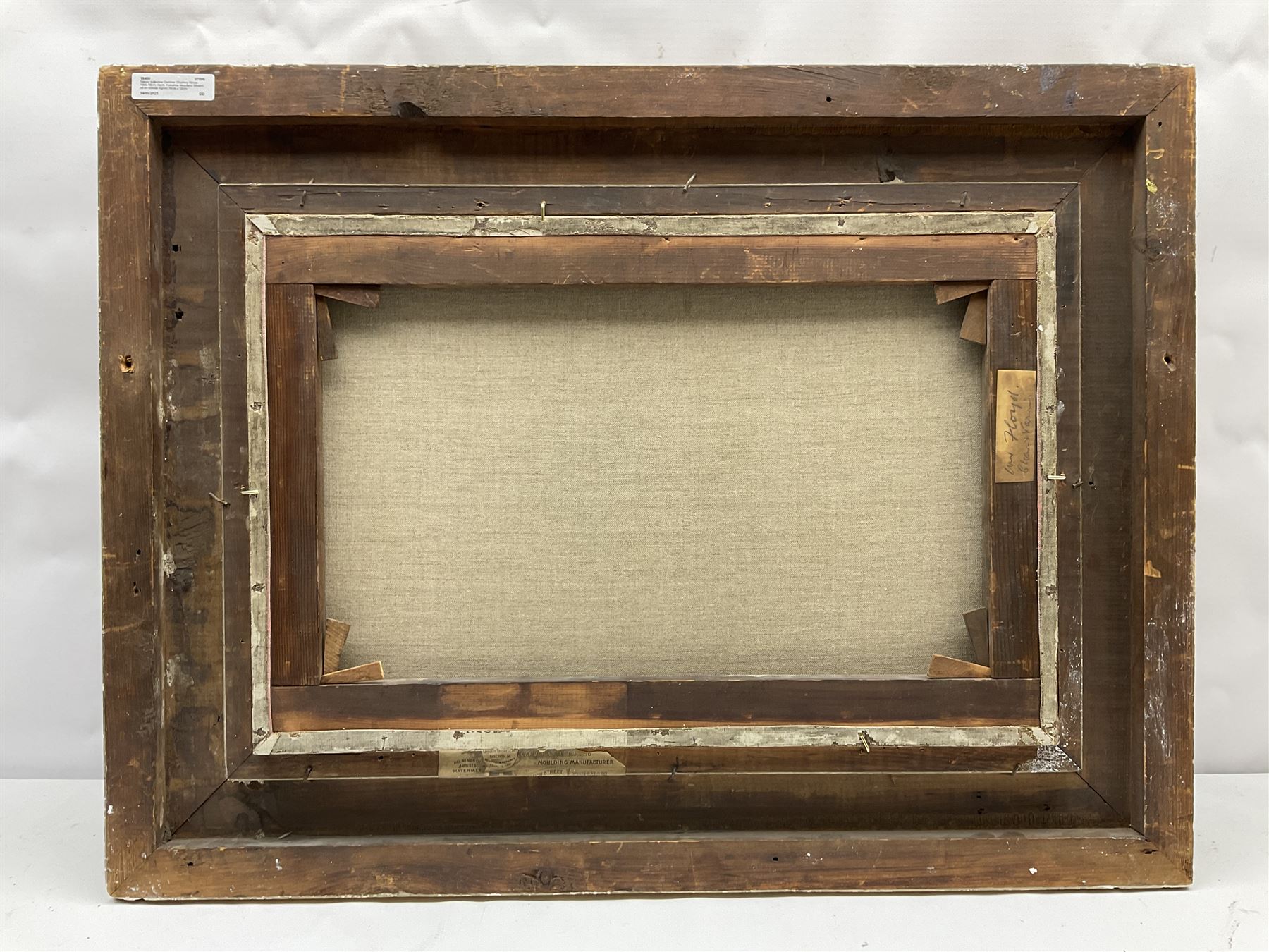 Sidney Valentine Gardner (Staithes Group 1869-1957): North Yorkshire Moorland Stream, oil on canvas signed 34cm x 52cm