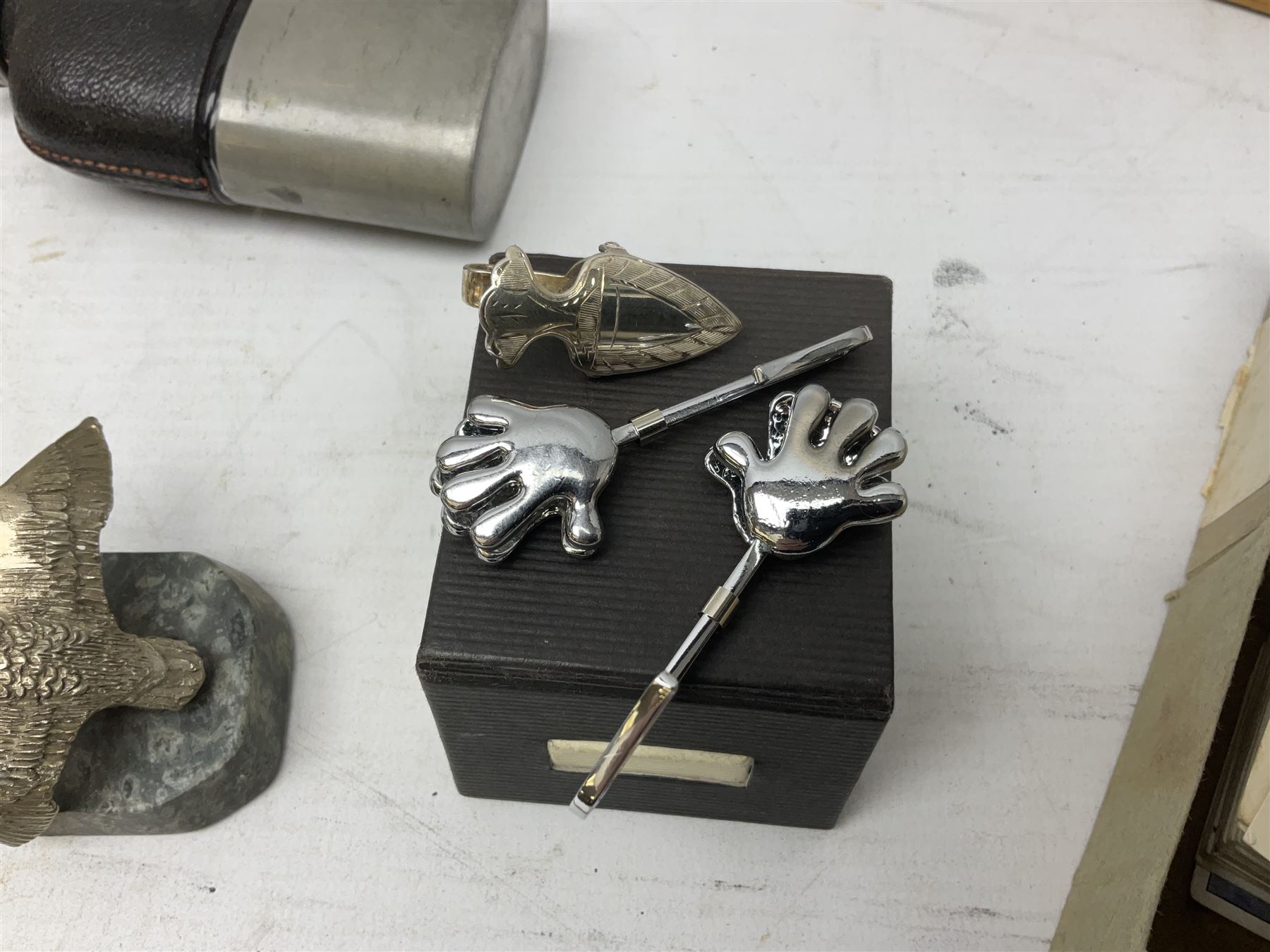 19th century 'God Speed the Plough' Harvest loving cup, together with  Royal Doulton Sanch Panca character jug no. D6461, Charlie Bear Megan and other collectables  