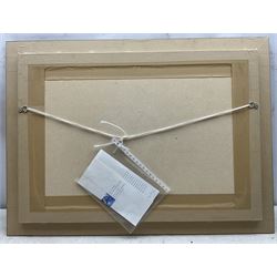 Rolf Harris (Australian 1930-): 'Mending the Nets' 'Mont Sainte Victoire - Homage to Cezanne' and 'Christmas Eve in the Snow', three limited edition giclee prints signed and numbered 53/295, 206/295 and 145/196, max 44cm x 60cm (3)