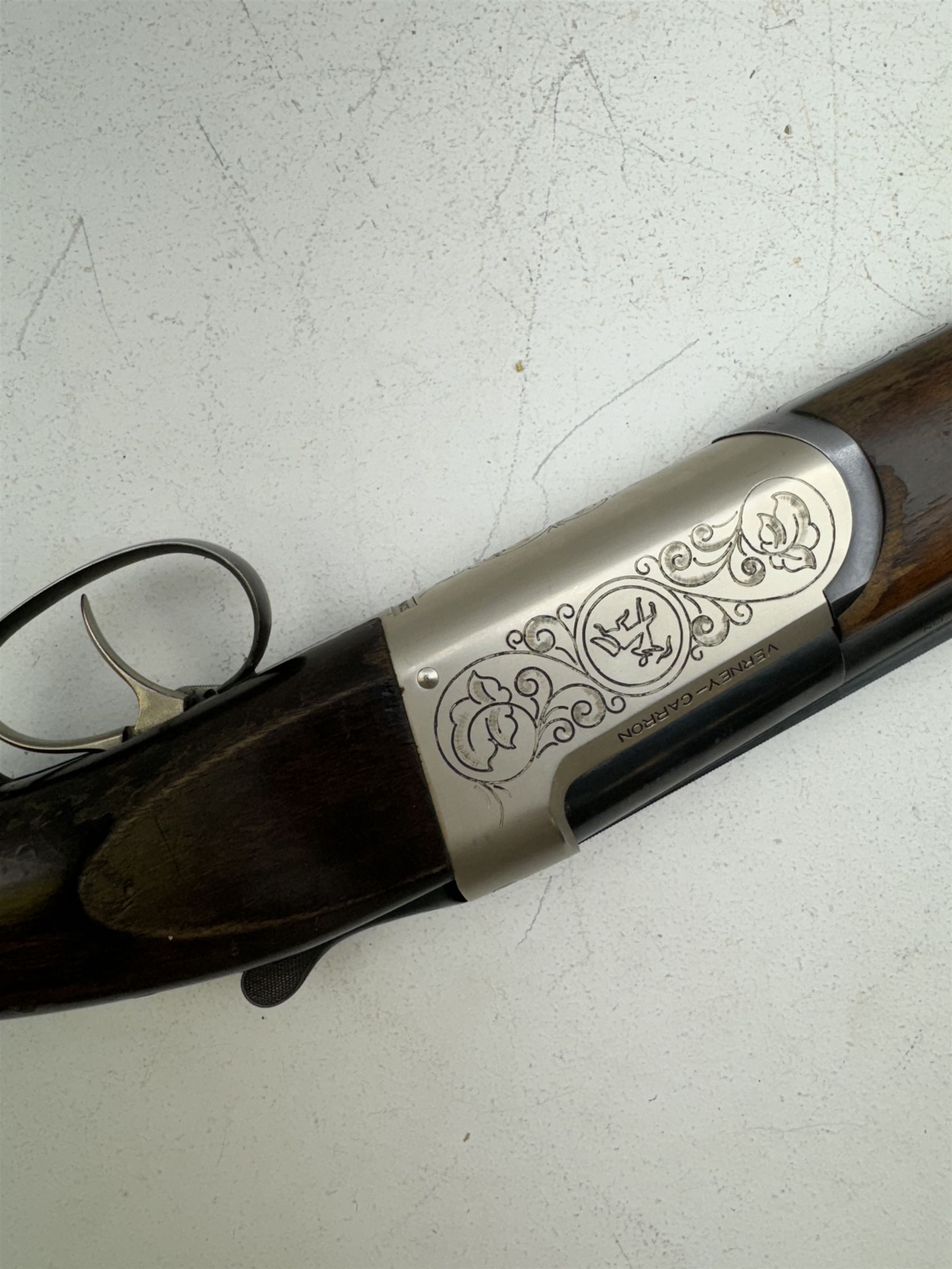 SHOTGUN CERTIFICATE REQUIRED - Verney Carron Saint Etienne O/U 12 bore under over shotgun, double trigger, 70cm (27.5