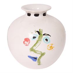 Picasso Masterpiece Editions, two vases and a jug of Living Face, 1963, printed marks beneath and dated 1996, largest H33cm