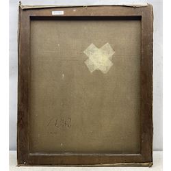 John L Ritchie (British 1809-1875): Portrait of a Victorian Gentleman, oil on canvas signed with initials and dated 1850 verso 76cm x 64cm (unframed)