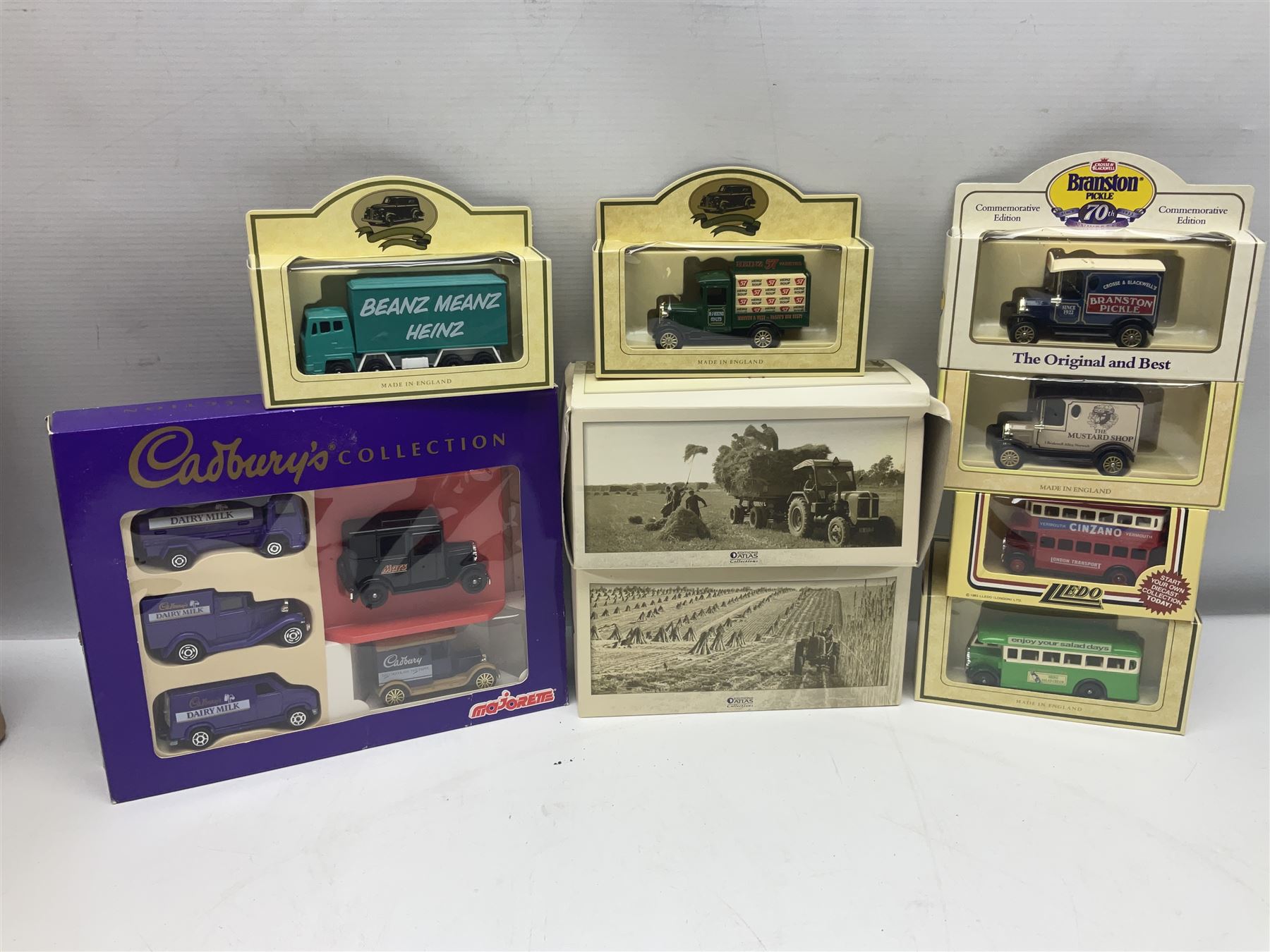 Collection of Diecast models, including examples from Lledo, Majorette, Crown and Blackwell etc 