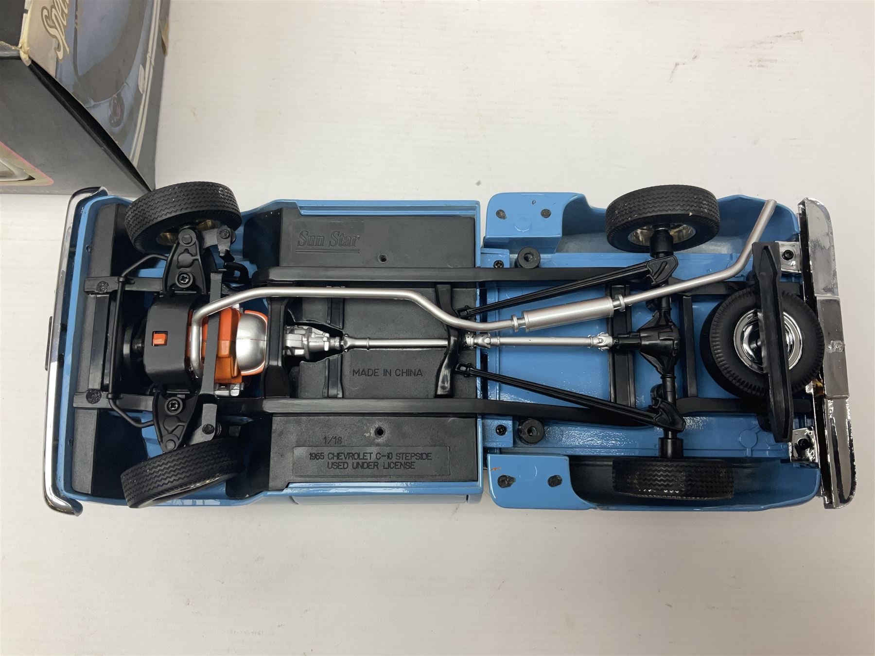 Seven 1:18 scale die-cast models by Ertl, Road legends, Maisto, Solido etc including two Coca Cola promotional vehicles; five boxed (7)