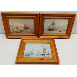 Terry Harrison (British 20th century): 'Government House - The Army Golf Course', limited edition lithograph signed and numbered 10/250 in pencil 31cm x 41cm; T Bartoseek, Still Life of Flowers, pair watercolours signed 20cm x 14cm, together with five further prints (8)